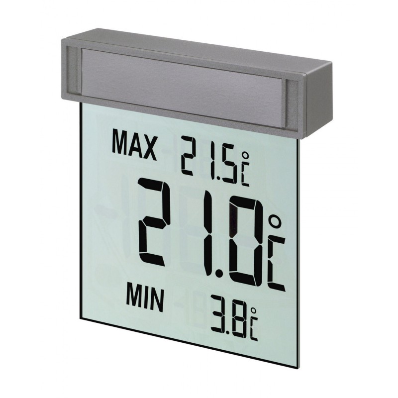 

Термометр цифровой оконный -25°C-70°C, 1x 1,5V AAA, TFA 30.1025 (30.1025), 30.1025