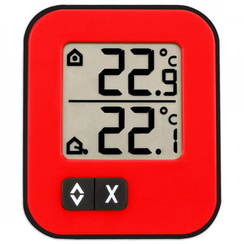 

Термометр цифровой настенный -50°C-70°C, CR2032, TFA 30.1043.05 (30.1043.05), 30.1043.05