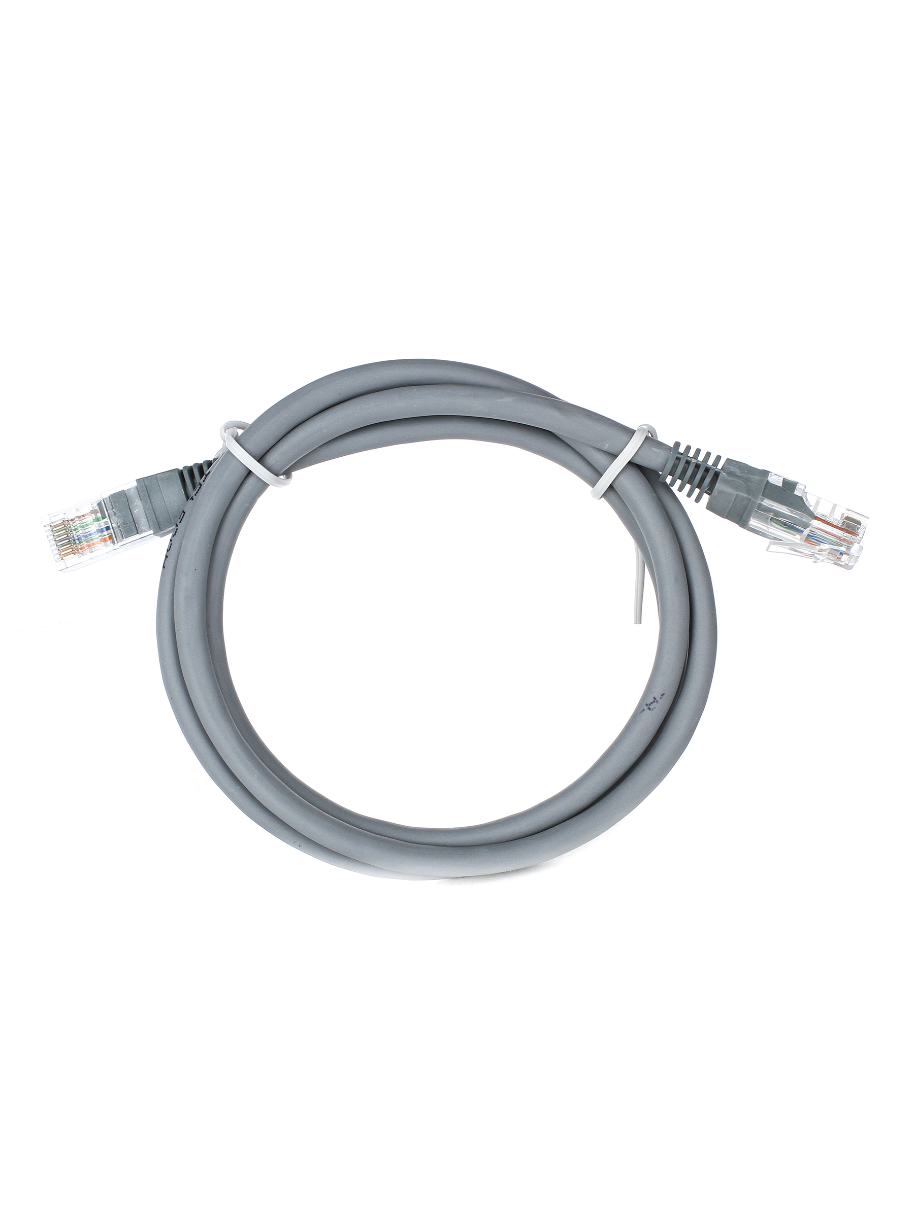 Патч-корд UTP кат.6 1м, RJ45-RJ45, серый, TELECOM (NA102-UTP-C6-1M)