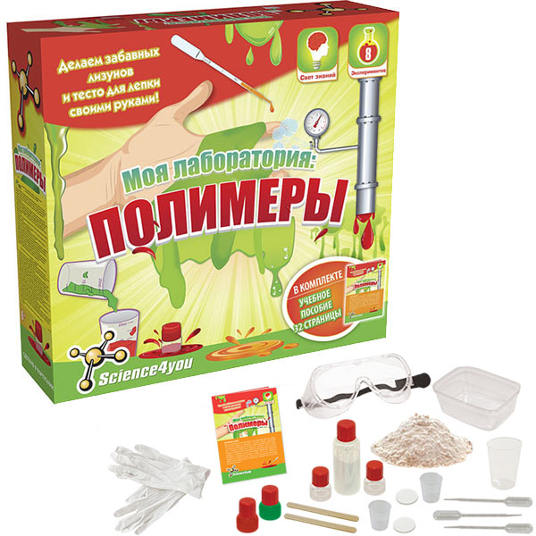 

Science4you "Моя лаборатория: полимеры" (606661), "Моя лаборатория: полимеры"