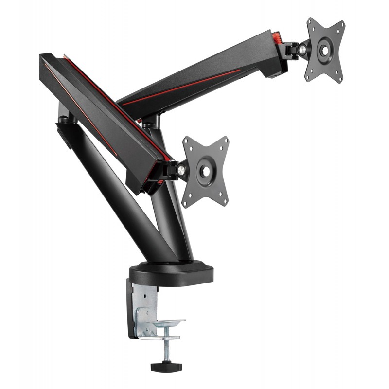 

Кронштейн настольный для монитора FoxGear LDT39C024 , 17"-32", 2-монитора, VESA 75x75мм-100x100мм, наклонный, поворотный, портрет-альбом, до 8кг, черный/серебристый (LDT39C024 ), LDT39C024