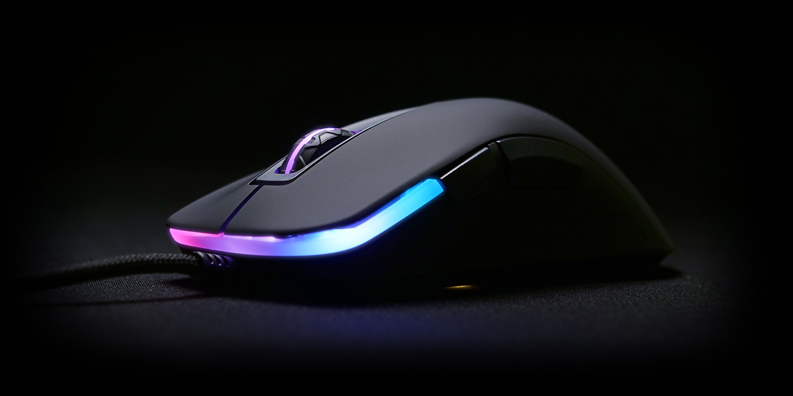 

Мышь проводная Xtrfy M1, 7200dpi, оптическая лазерная, USB, черный (XG-M1-RGB), M1