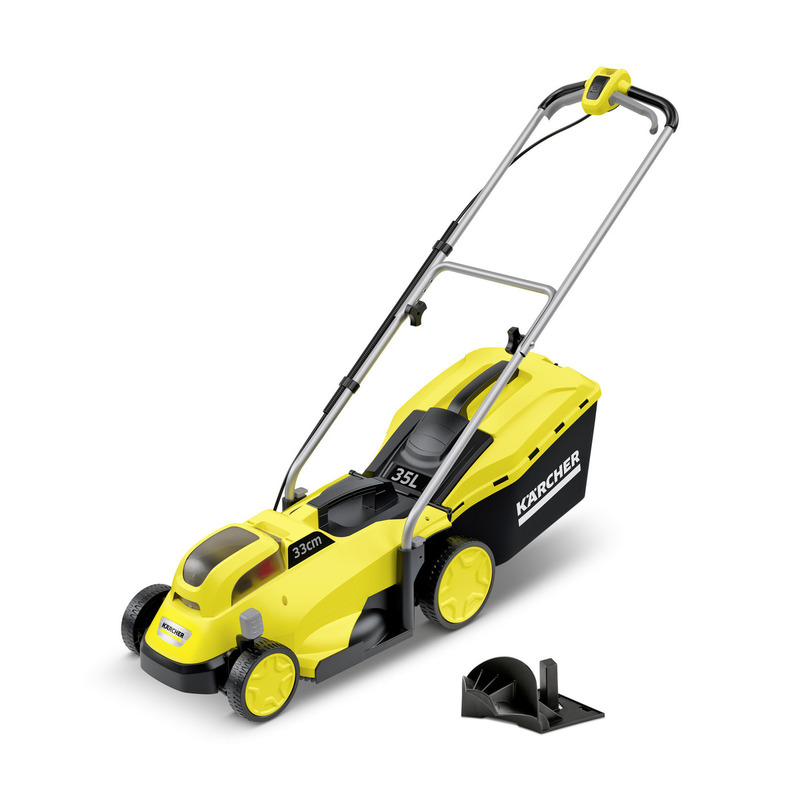 Колесная газонокосилка KARCHER LMO 18-33 Battery, электрическая, аккумуляторная
