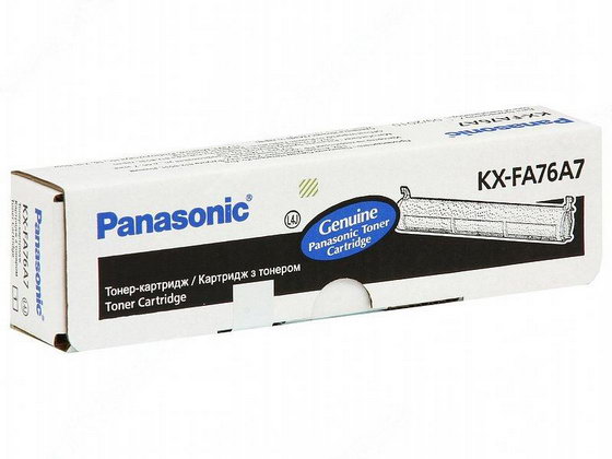 

Картридж лазерный Panasonic KX-FA76A7, черный, 2000 страниц, оригинальный, для KX-FLM553RU, KX-FLB758RU, KX-FLB753RU, KX-FL503RU, KX-FL523RU, KX-FA76A7