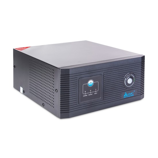 ИБП SVC DIL-1200, 1200VA, 1000W, EURO, розеток - 2, черный (DIL-1200) (без аккумуляторов)