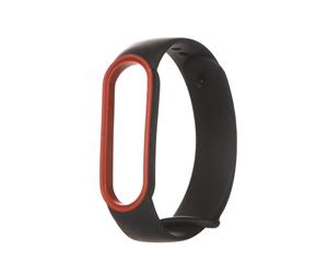 

Ремешок Red Line для Xiaomi Mi Band 3/4/5, красный/черный