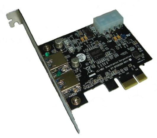 Контроллер USB ASIA PCIE 2P , 2xUSB 3.0, PCI-E