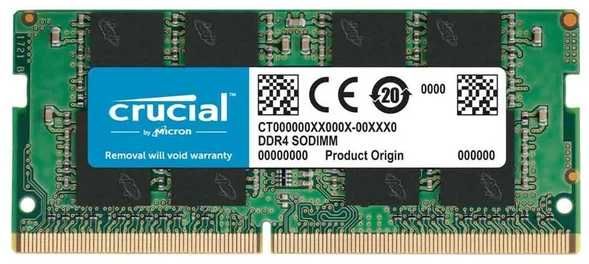 

Память DDR4 SODIMM 8Gb, 2666MHz, CL19, 1.2 В, Crucial, Basics (CB8GS2666), CB8GS2666