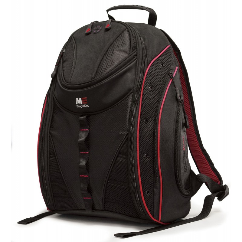

17" Рюкзак MobilEdge Express Backpack 2.0 , черный/красный (MEBPE72), Express Backpack 2.0