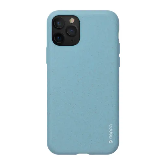 

Чехол-накладка Deppa Eco Case для смартфона Apple iPhone 11 Pro, термопластичный полиуретан (TPU), голубой (87277)