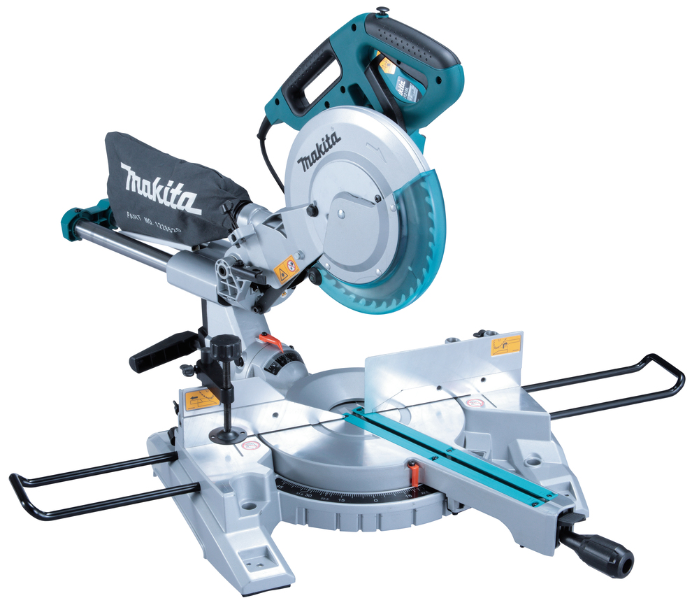 Торцовочная пила Makita LS1018LN, 1.43 кВт, 4300 об/мин, диаметр диска 26 см (0088381868143)