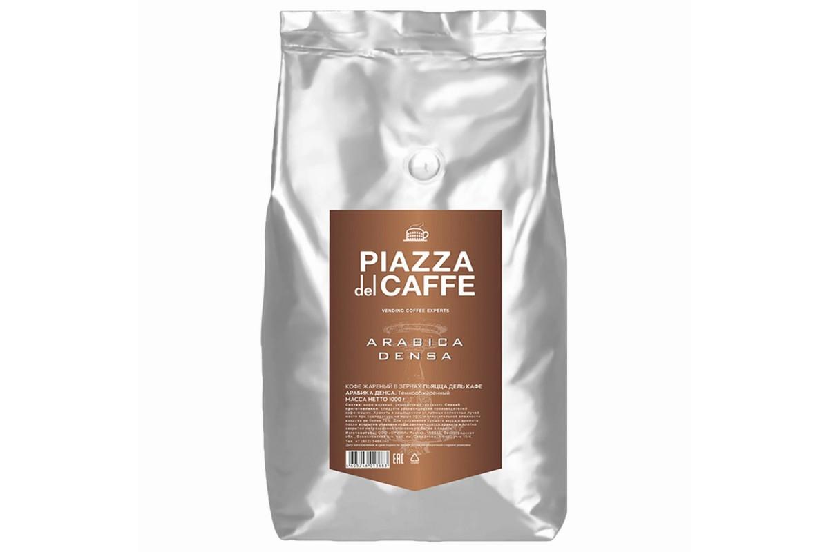 

Кофе в зернах Piazza del caffe Arabica 1 кг, темная обжарка, 30% робуста, 70% арабика (1368-06), Arabica