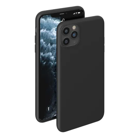 

Чехол-накладка Deppa Gel Color Case Basic для смартфона Apple iPhone 11 Pro Max, термопластичный полиуретан (TPU), черный (87231)