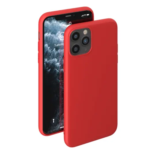 

Чехол-накладка Deppa Gel Color Case Basic для смартфона Apple iPhone 11 Pro, термопластичный полиуретан (TPU), красный (87227)