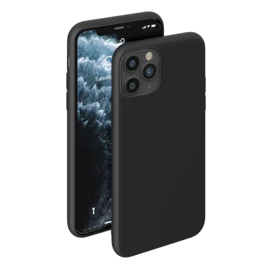 

Чехол-накладка Deppa Gel Color Case Basic для смартфона Apple iPhone 11 Pro, термопластичный полиуретан (TPU), черный (87225)
