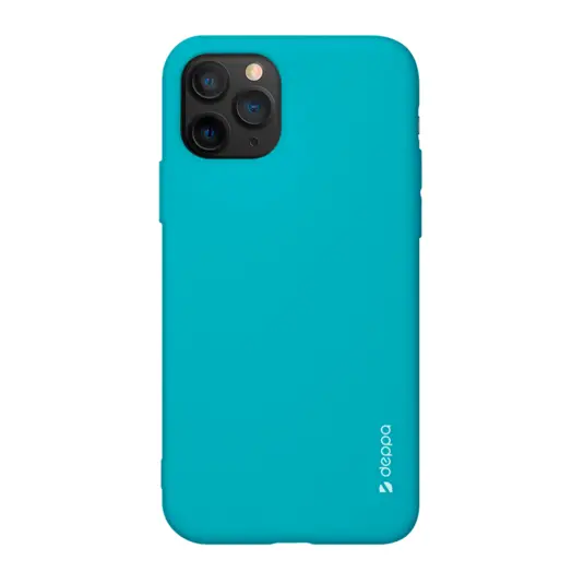 

Чехол-накладка Deppa Gel Color Case Basic для смартфона Apple iPhone 11 Pro, термопластичный полиуретан (TPU), мятный (87237)