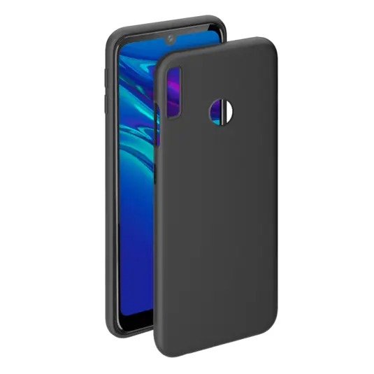 

Чехол-накладка Deppa Gel Color Case для смартфона Huawei Y6 (2019), термопластичный полиуретан (TPU), черный (86663)