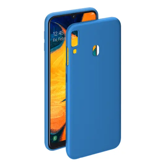 

Чехол-накладка Deppa Gel Color Case для смартфона Samsung Galaxy A30 (2019), термопластичный полиуретан (TPU), синий (86653)