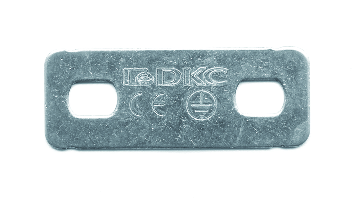 

Никелированная пластина для заземления PTCE, DKC, длина 49мм (37501)