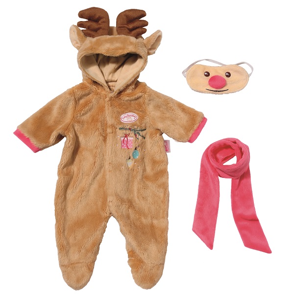 

Аксессуар Zapf Creation "Baby Annabell: Костюм Северный олень" (701-157), "Baby Annabell: Костюм Северный олень"