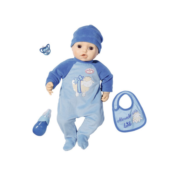 

Кукла Zapf Creation "Baby Annabell: Мальчик многофункциональная", 43 см, интерактивная, с аксессуарами (794-654), "Baby Annabell: Мальчик многофункциональная"
