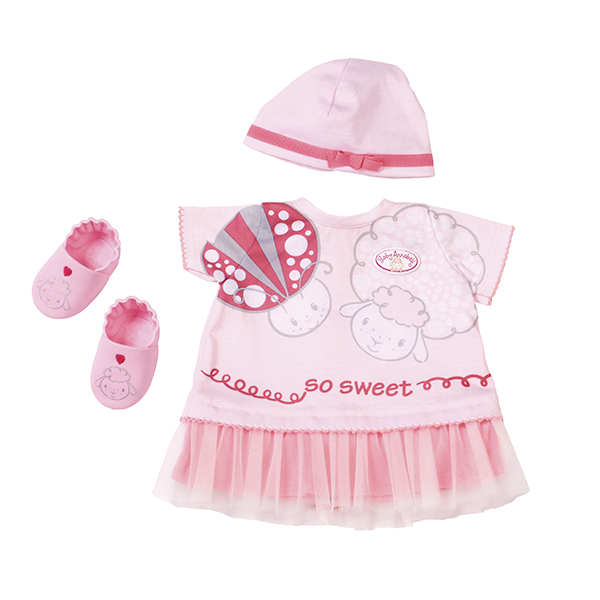 

Аксессуар Zapf Creation "Baby Annabell: Одежда для теплых деньков", подходит для куклы Baby Annabell 46 см, розовый (700-198), "Baby Annabell: Одежда для теплых деньков"