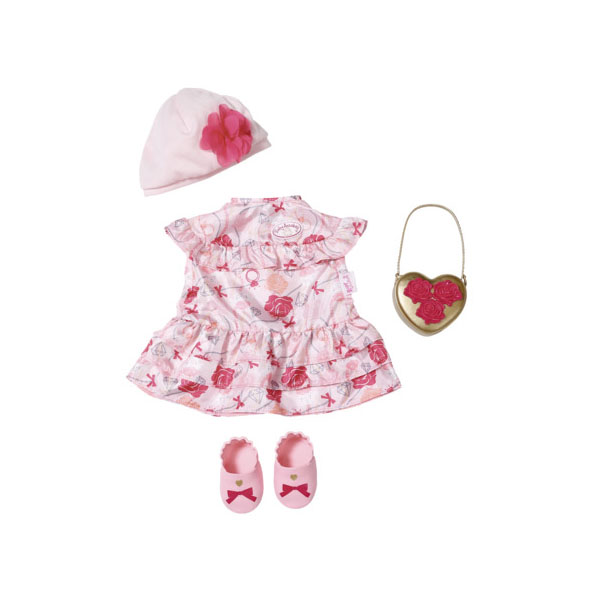 

Аксессуар Zapf Creation "Baby Annabell: Одежда Цветочная коллекция Делюкс", подходит для куклы Baby Annabell 43 см (702-031), "Baby Annabell: Одежда Цветочная коллекция Делюкс"