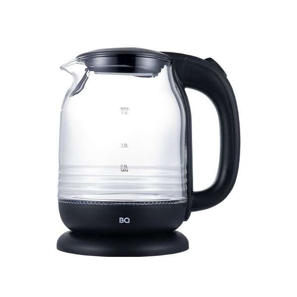 

Чайник электрический BQ KT1833G 1.7л. 2.2 кВт, стекло, черный, KT1833G
