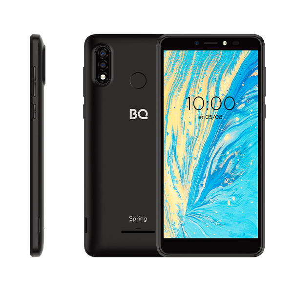 

Смартфон BQ 5740G Spring, 5.7" 480x960 TN, Unisoc SC7731E, 1Gb RAM, 16Gb, 3G, Wi-Fi, BT, Cam, 2-Sim, 2350 мА⋅ч, Micro-USB, Android 10, черный, 5740G Spring