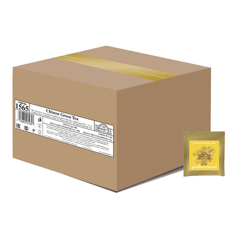 

Чай в пакетиках зеленый AHMAD Chinese Green Tea, 300шт.x1.8г (1565), Chinese Green Tea