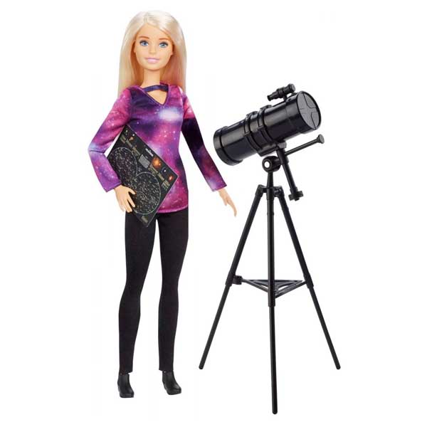 

Кукла Mattel "Barbie: Астрофизик", 28 см, в комплекте аксессуары (GDM47), "Barbie: Астрофизик"