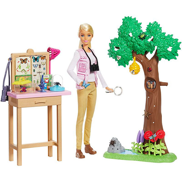 

Кукла Mattel "Barbie: Исследователь бабочек", в комплекте аксессуары (GDM49), "Barbie: Исследователь бабочек"