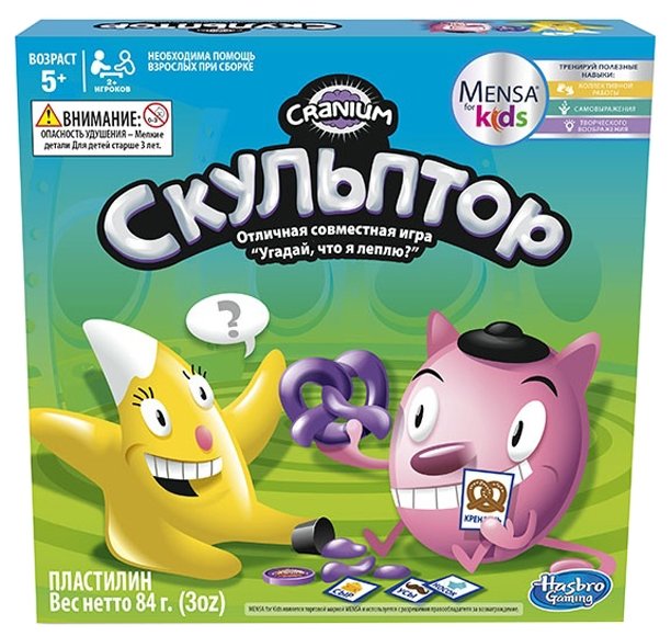 

Настольная игра Hasbro Игры Скульптор (C0433), Скульптор [C0433]
