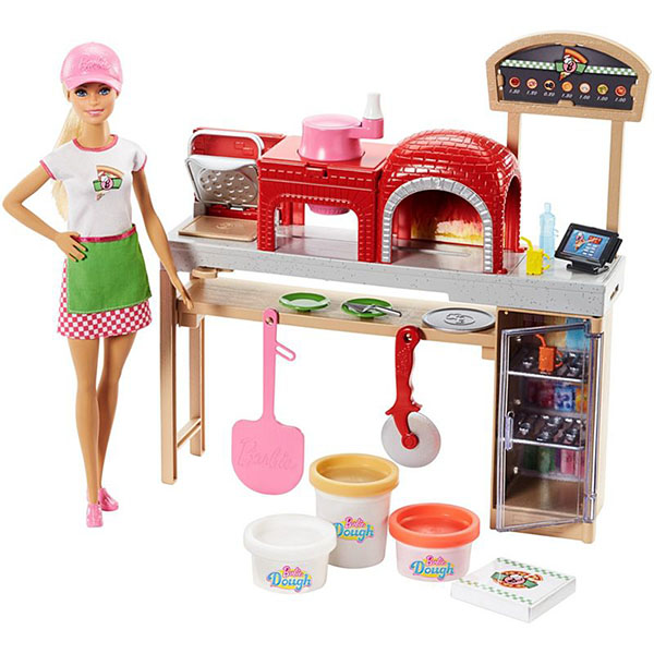 

Кукла Mattel "Barbie: Пицца шеф", в комплекте аксессуары (FHR09), "Barbie: Пицца шеф"