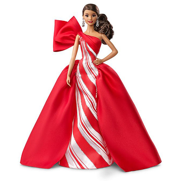 

Кукла Mattel "Barbie: Праздничная кукла брюнетка", подвижная (FXF03), "Barbie: Праздничная кукла брюнетка"