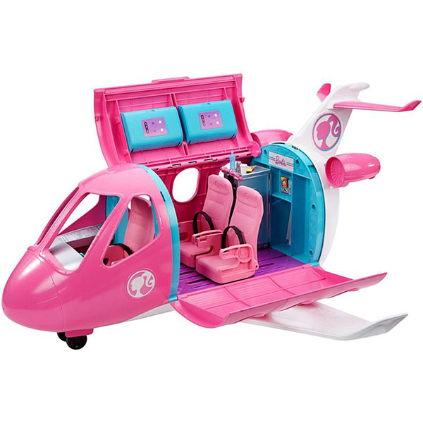 

Аксессуар Mattel "Barbie: Самолет мечты", в комплекте аксессуары, розовый (GDG76), "Barbie: Самолет мечты"