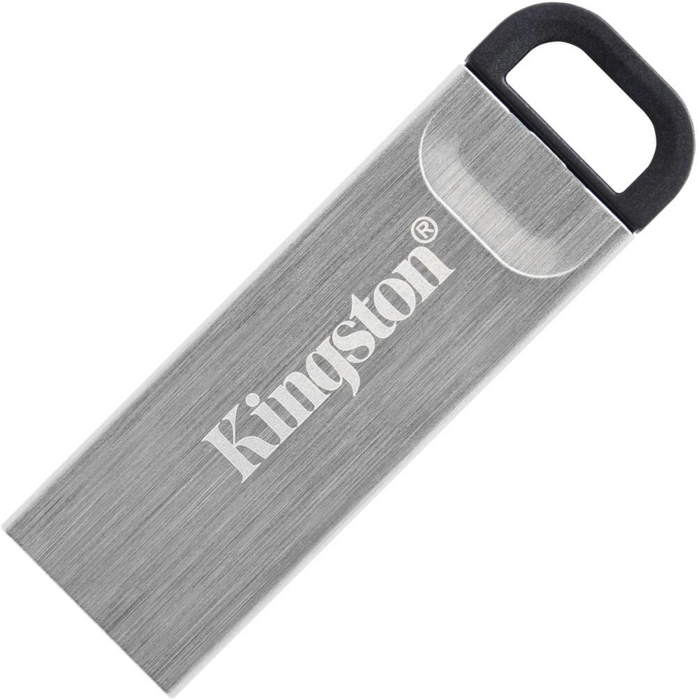 

Флешка 128Gb USB 3.2 Kingston DataTraveler Kyson DTKN/128GB, серебристый (DTKN/128GB), DTKN/128GB