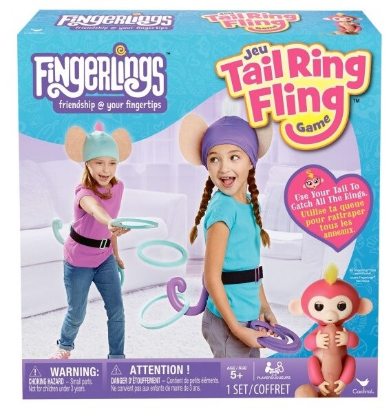 

Настольная игра Обезьянка и кольца (6045561), Fingerlings