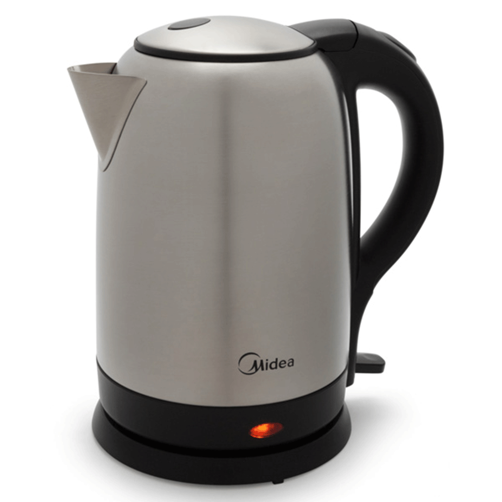 

Чайник электрический Midea MK-8030 1.7л. 1.8 кВт, нержавеющая сталь, серебристый (MK-8030), MK-8030