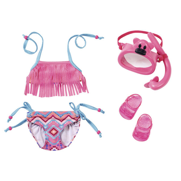 

Аксессуар Zapf Creation "BABY born: Одежда для летнего отдыха", подходит для куклы 43 см (823-750), "BABY born: Одежда для летнего отдыха"