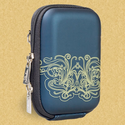

Чехол RivaCase 7022 (PU) Digital Case, 57x88x27mm, темно-синий (Moire)