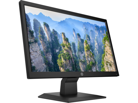 Монитор 19.5" HP V20 TN, 1600x900 (16:9), 200кд/м2, 5мс, 170°/160°, HDMI, черный (1H850AA)