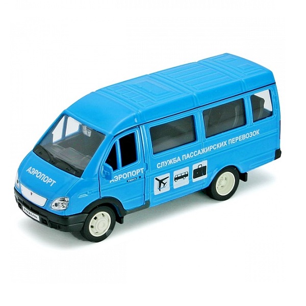 

Автомобиль Welly "ГАЗель АЭРОПОРТ", синий (42387AAP), "ГАЗель АЭРОПОРТ"