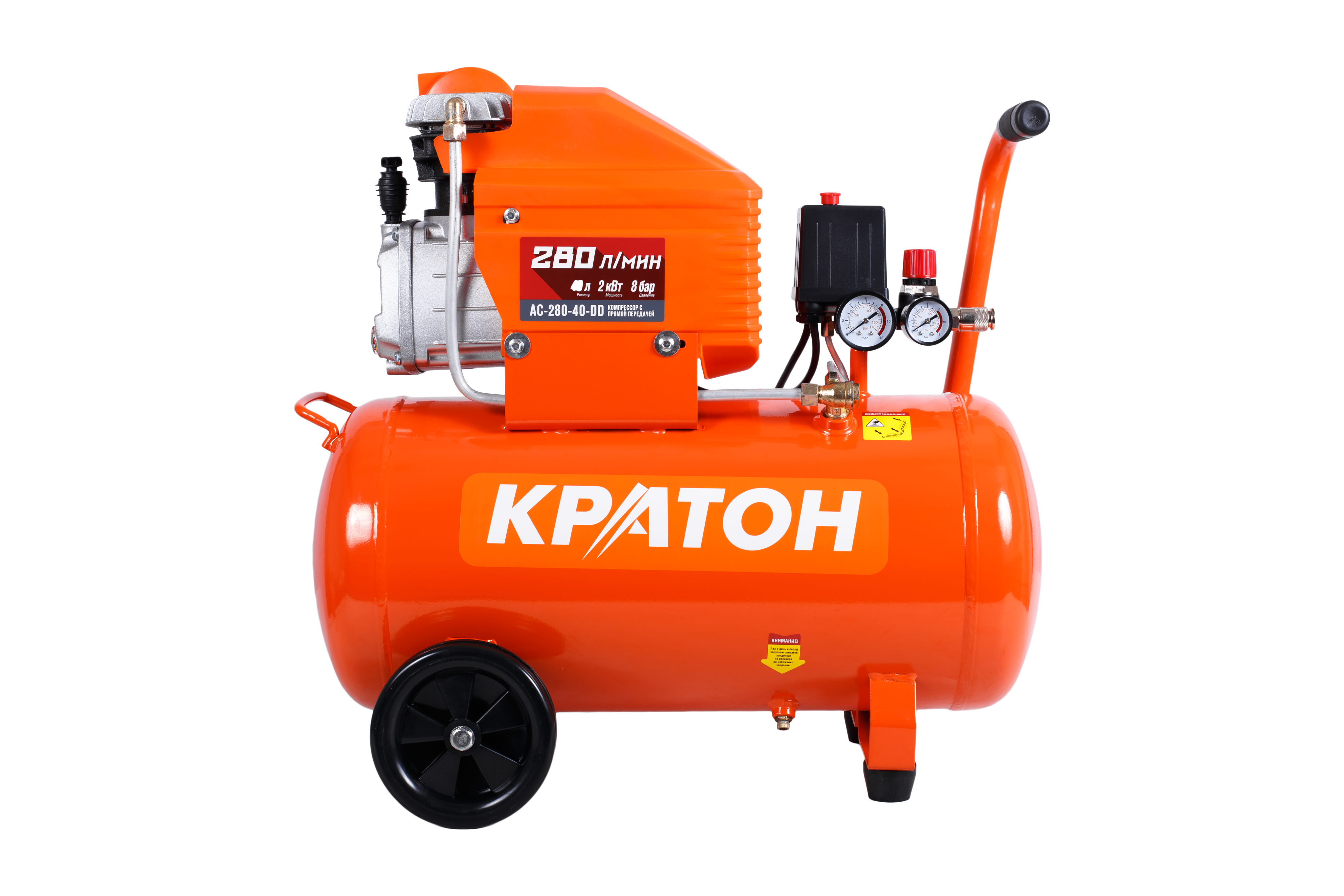 Компрессор воздушный Кратон AC-280-40-DD (3 01 01 034)