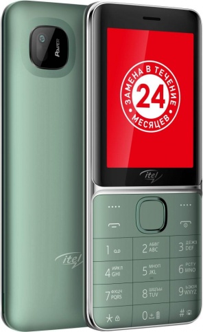 

Мобильный телефон ITEL IT5626, 2.8" 320x240 TN, BT, 1xCam, 3-Sim, 2500 мА·ч, micro-USB, темно-зеленый, IT5626