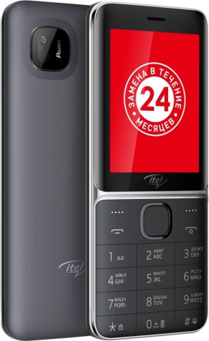 

Мобильный телефон ITEL IT5626, 2.8" 320x240 TN, BT, 1xCam, 3-Sim, 2500mAh, micro-USB, черный, IT5626