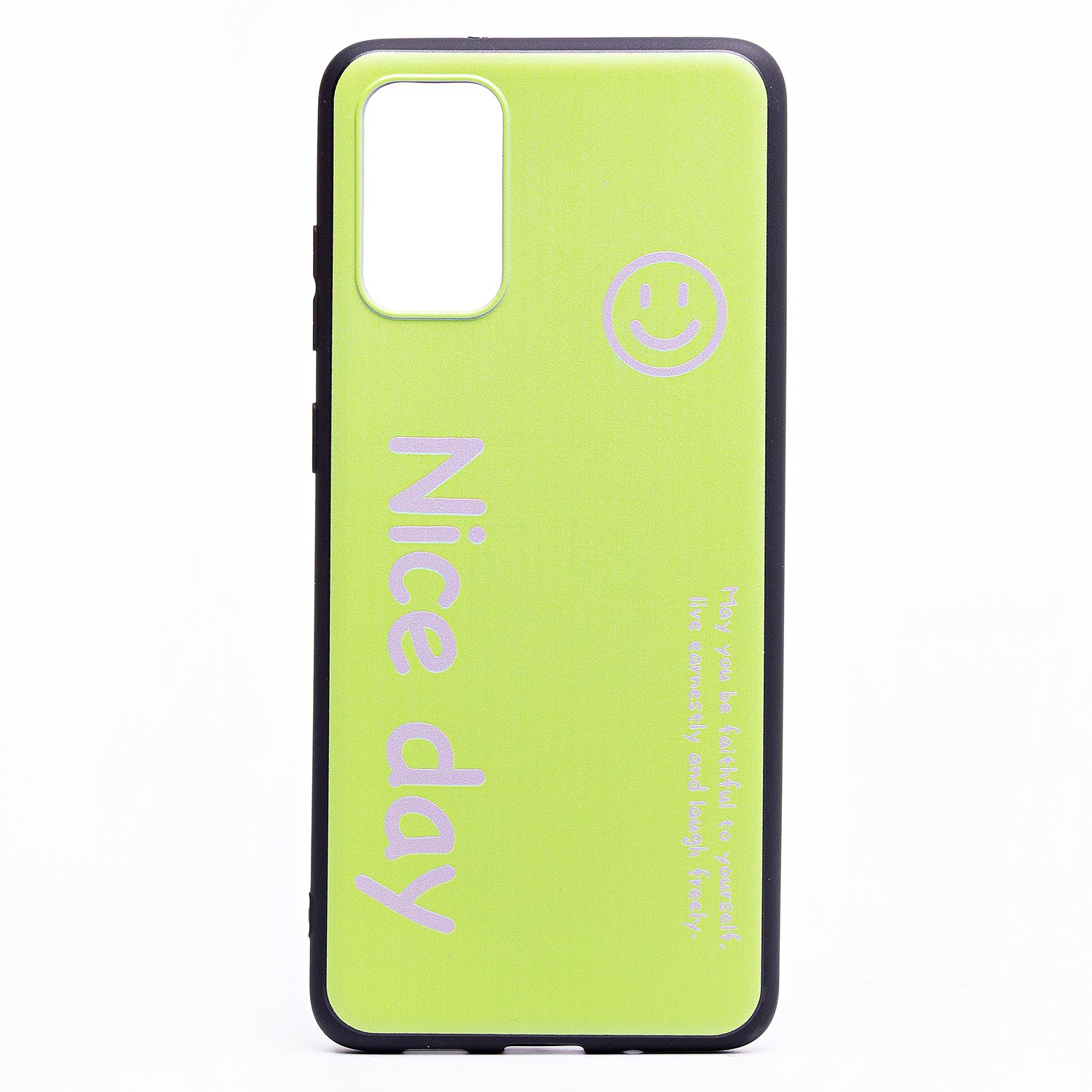 

Чехол-накладка SC201 для смартфона Samsung SM-G985 Galaxy S20+, зеленый (124426)