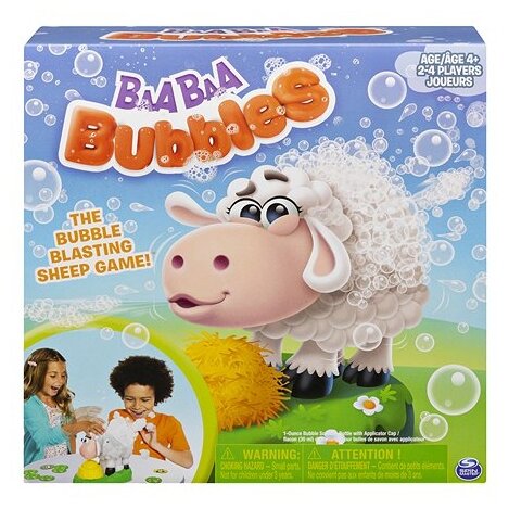 

Настольная игра чихающая овечка Spin Master Baa Baa Bubbles(6054455), Baa