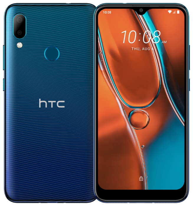

Смартфон HTC Wildfire E2, 6.22" 720x1560 IPS, MediaTek Helio P22, 4Gb RAM, 64Gb, 3G/4G, Wi-Fi, BT, 2xCam, 2-Sim, 4000mAh, USB Type-C, Android 10, синий, Wildfire E2