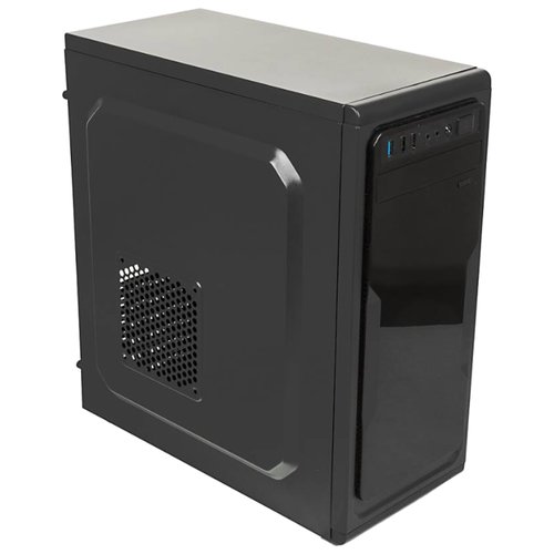 Корпус ACCORD SKY-01, ATX, Midi-Tower, USB 3.0, черный, Без БП плохая упаковка